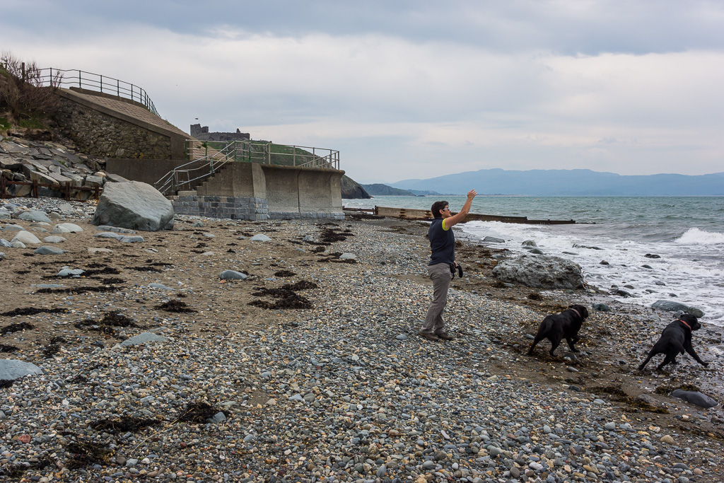 Criccieth, Traeth Beach