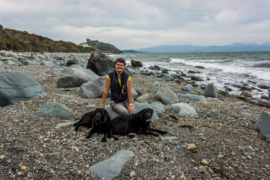 Criccieth, Traeth Beach