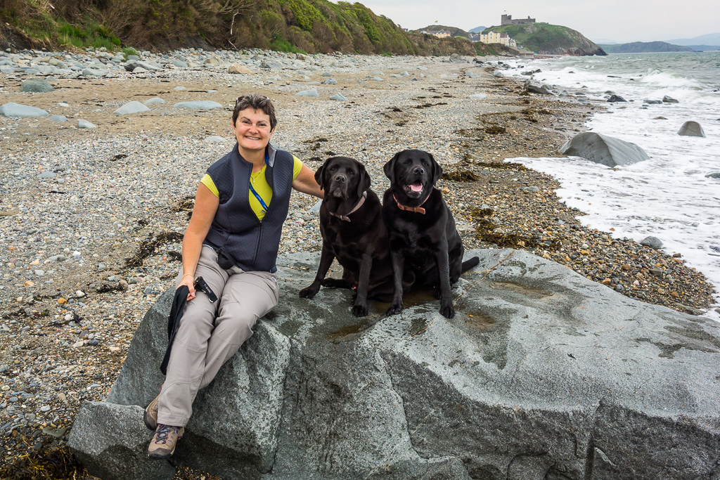 Criccieth, Traeth Beach