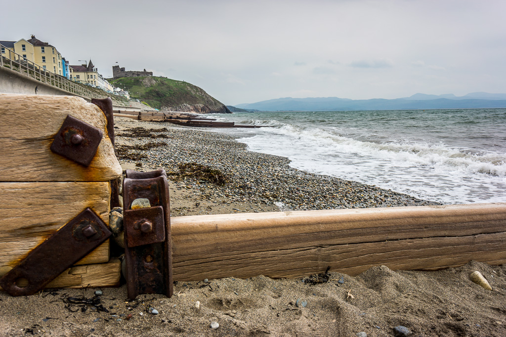 Criccieth, Traeth Beach